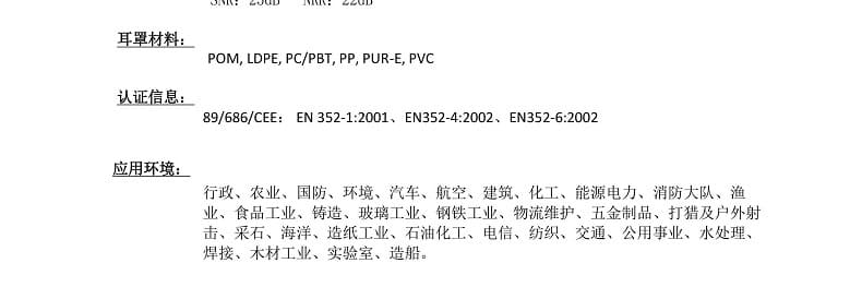 霍尼韦尔（Honeywell） 1030942 impact 电子耳罩 （黑色）
